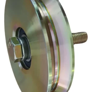Rueda en V para Portón Corredizo 100 mm – Acero Reforzado