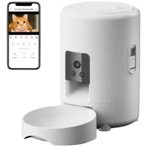 Dispensador De Alimento Automático Para Mascotas 2lt Wifi